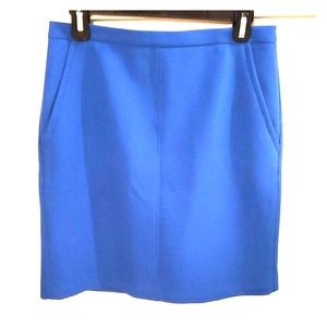 Blue skirt